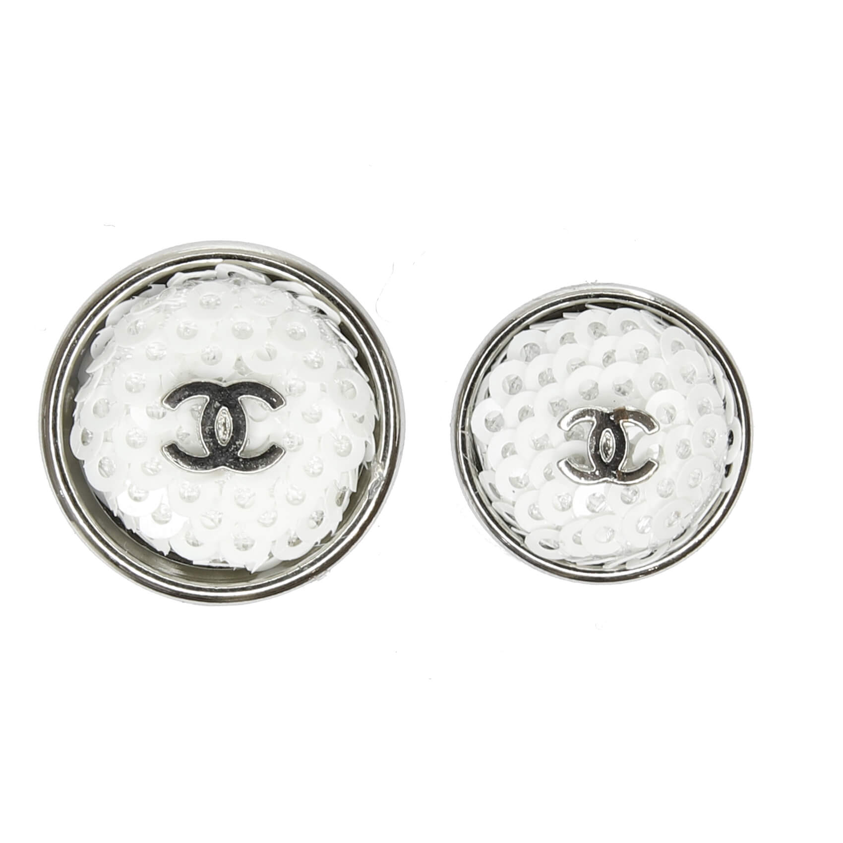 Пуговицы Chanel 2022 Ø1,8 см, цвет Белый, фото 1