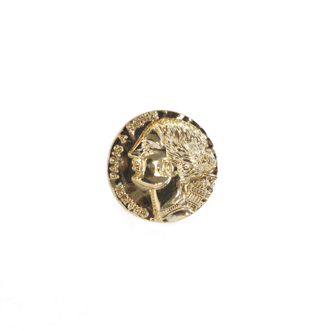 Пуговицы Chanel Ø1,5см, цвет Золото
