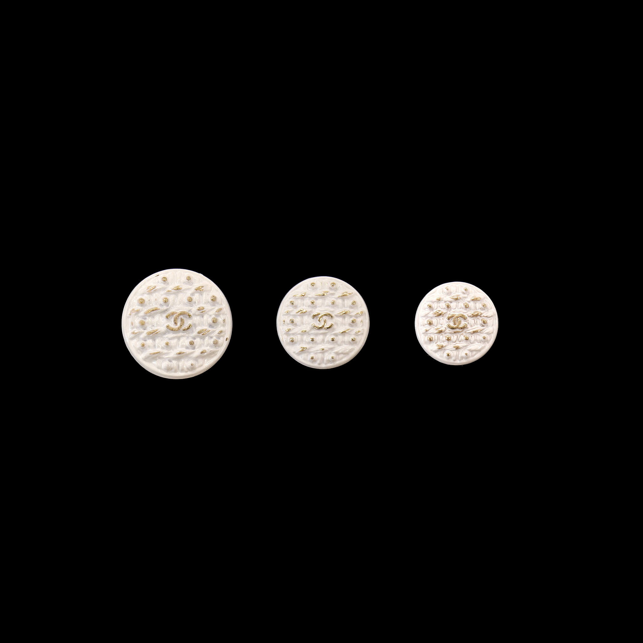 Пуговицы Chanel Ø1,6, цвет Белый, фото 1