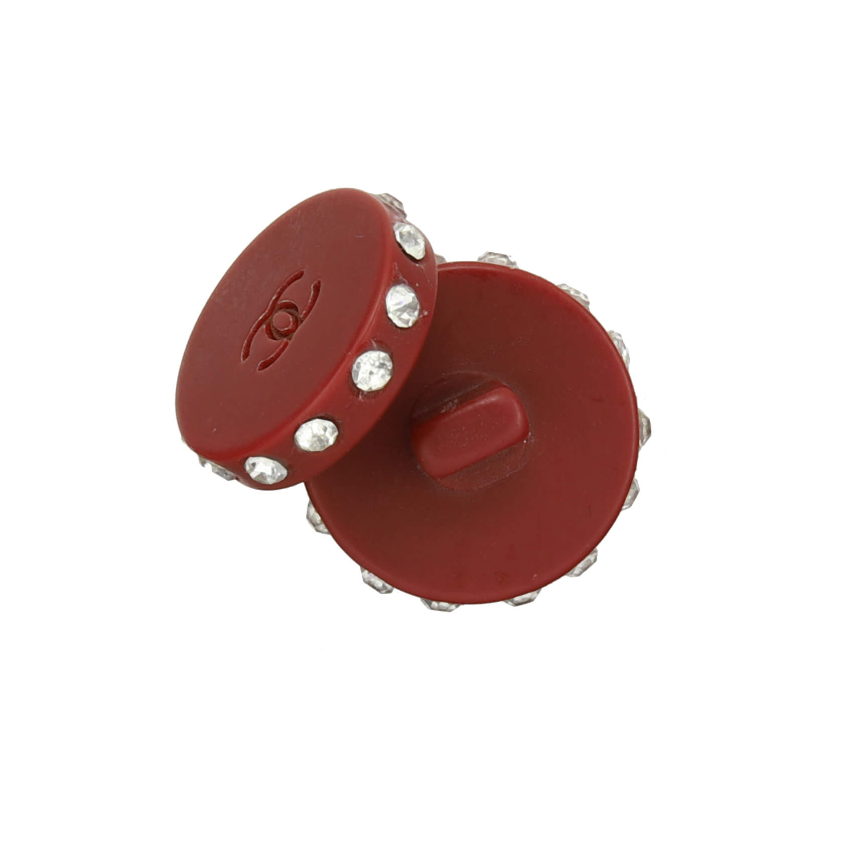 Пуговицы Chanel Ø1,7 см, цвет Красный, фото 1