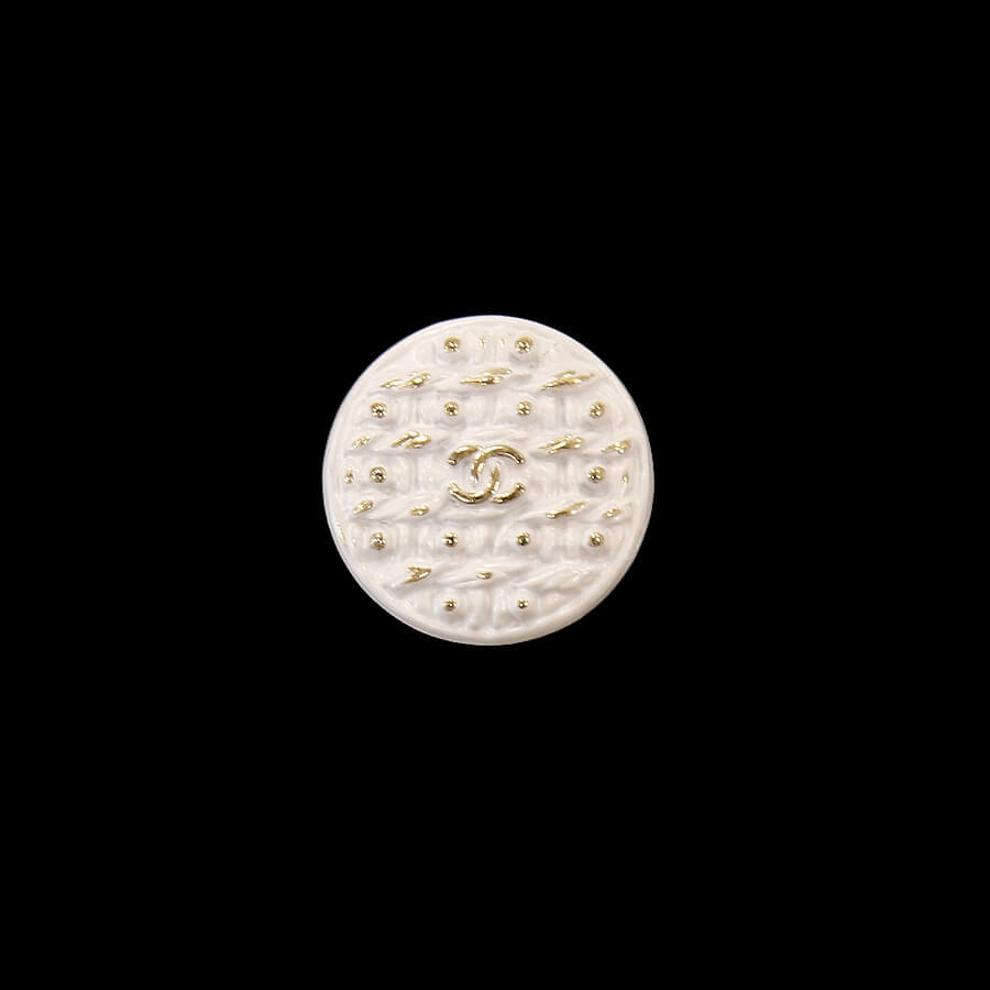 Пуговицы Chanel Ø1,8, цвет Белый