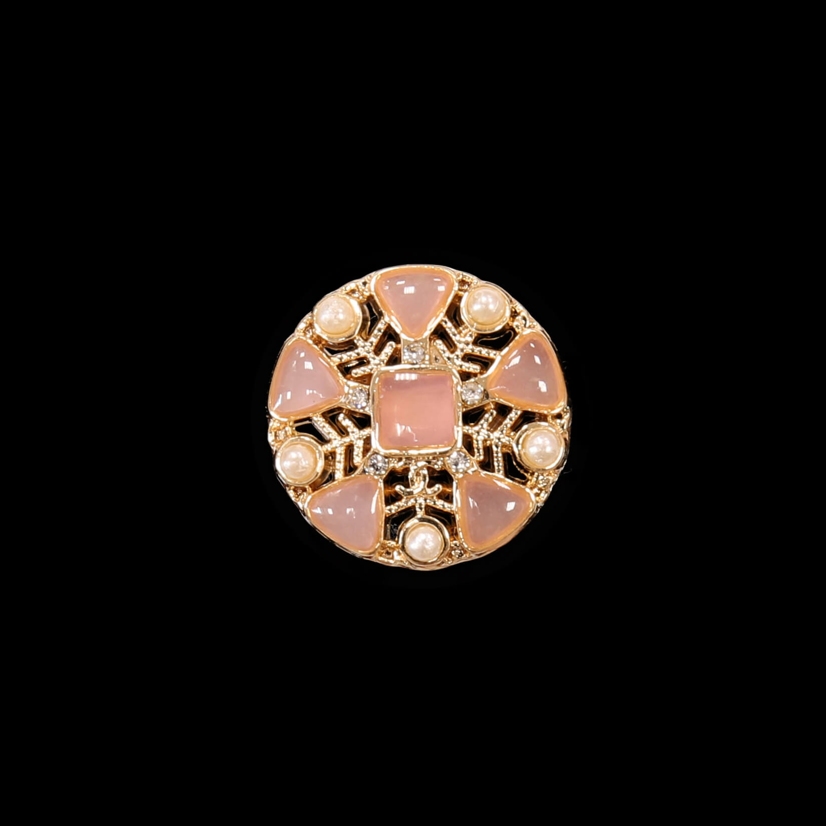 Пуговицы Chanel Ø1,8, цвет Розовый