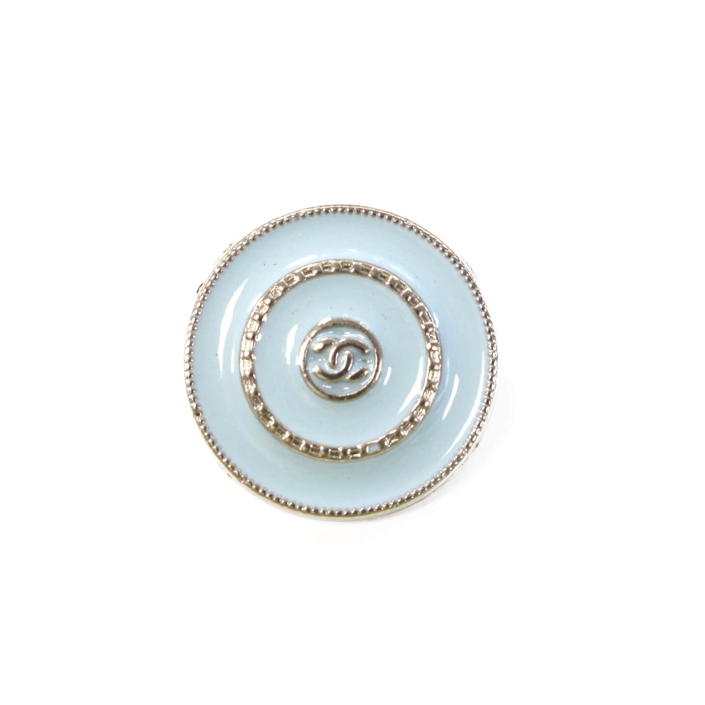 Пуговицы Chanel Ø1.8см, цвет Голубой