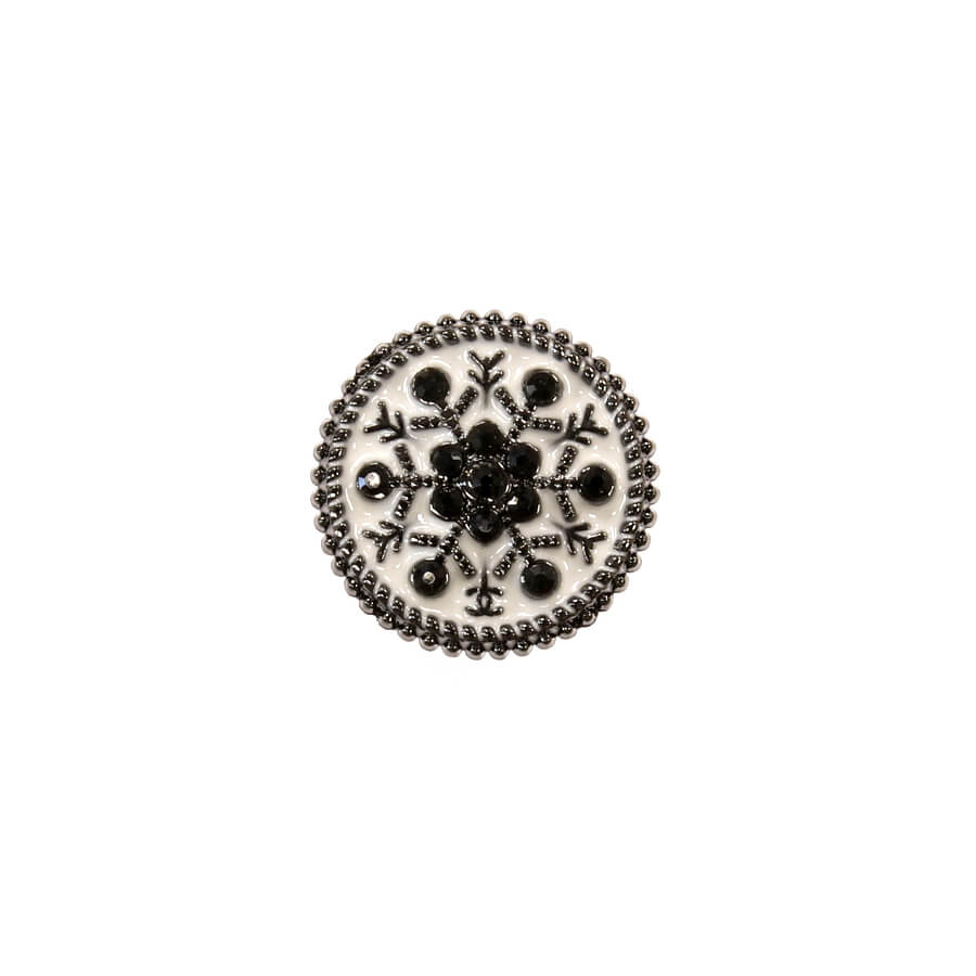 Пуговицы Chanel Ø2,0, цвет Черно-белый