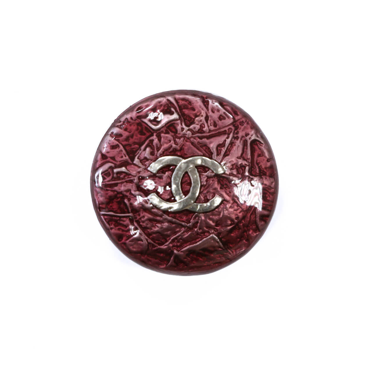 Пуговицы Chanel Ø2,2 см, цвет Красный