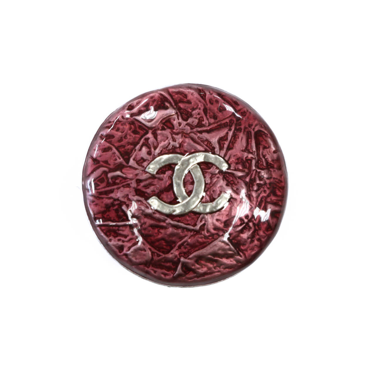 Пуговицы Chanel Ø2,4 см, цвет Красный