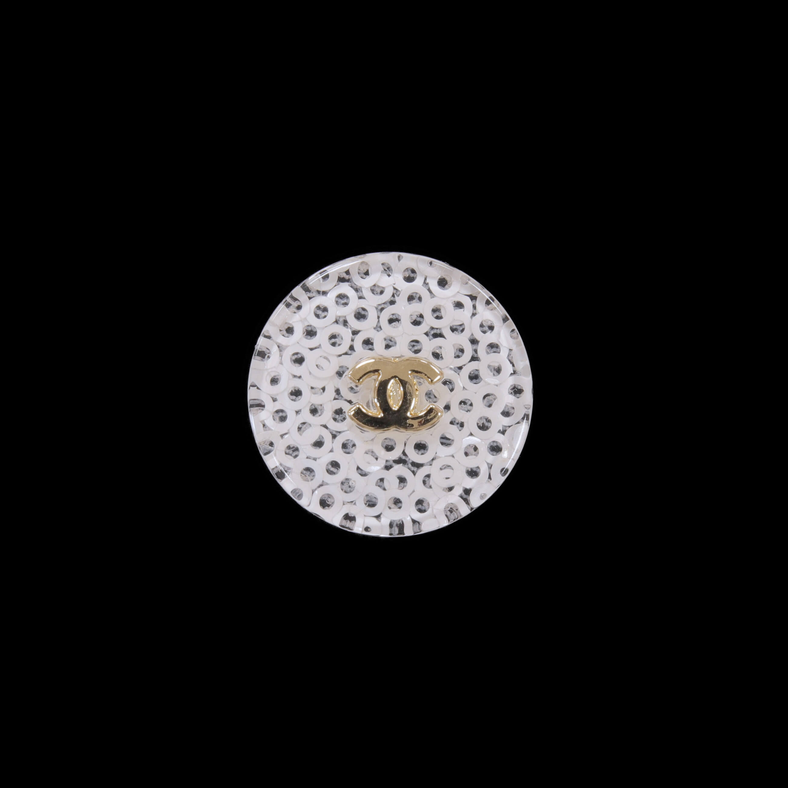 Пуговицы CHANEL Ø2,8 см, цвет Белый