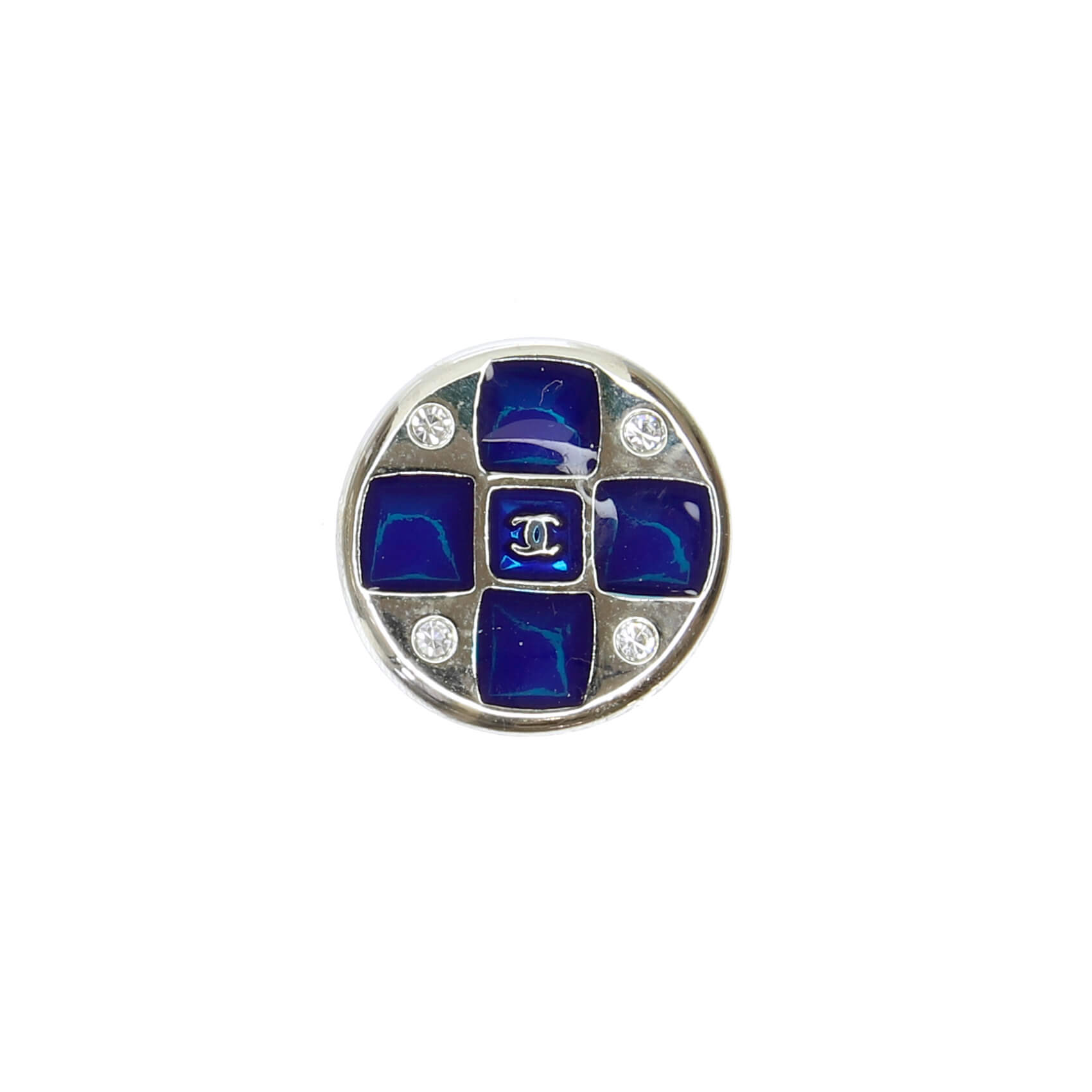 Пуговицы Chanel FALL 2021 Ø1,9 см, цвет Синий