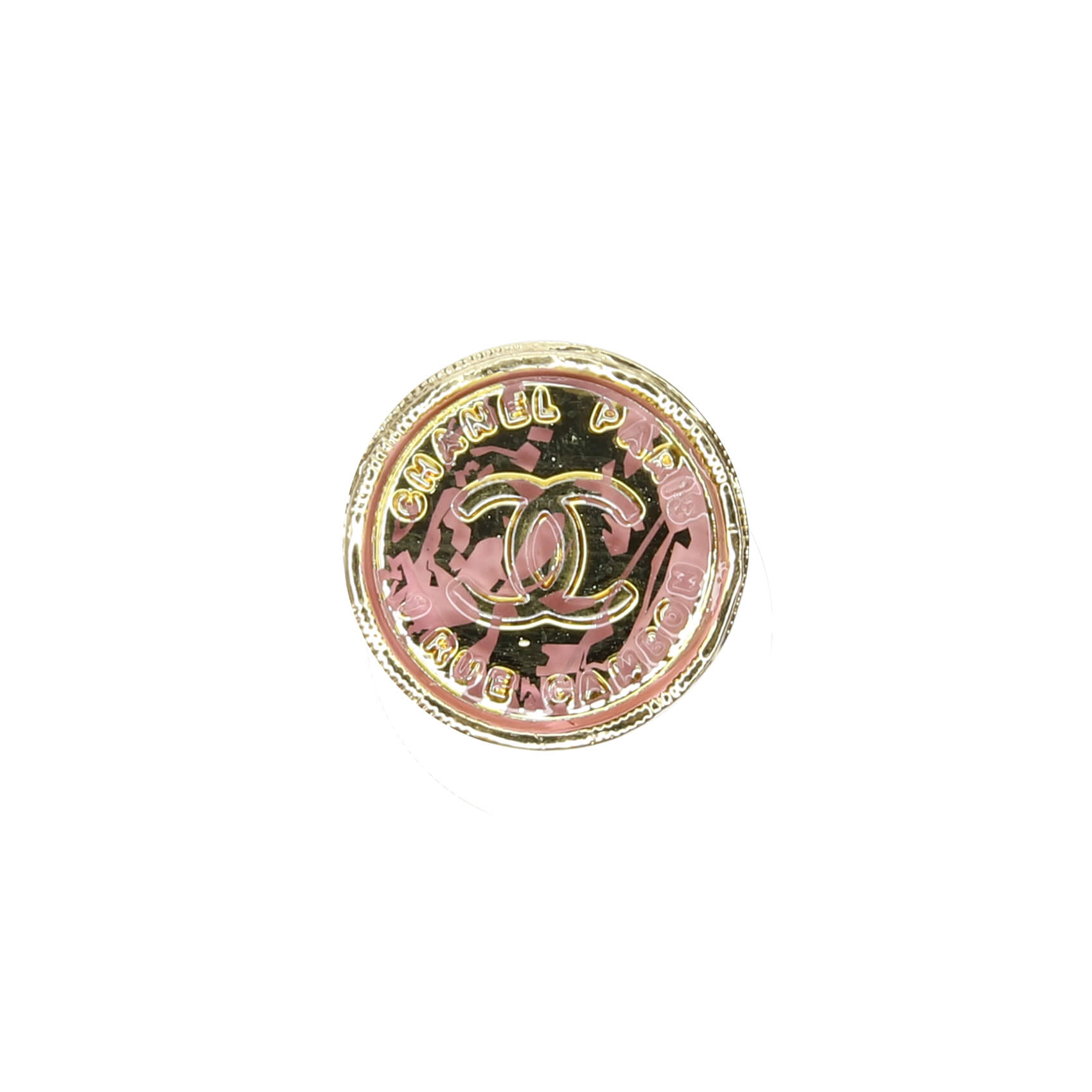 Пуговицы Chanel FALL 2021 Ø1,9 см, цвет Розовый