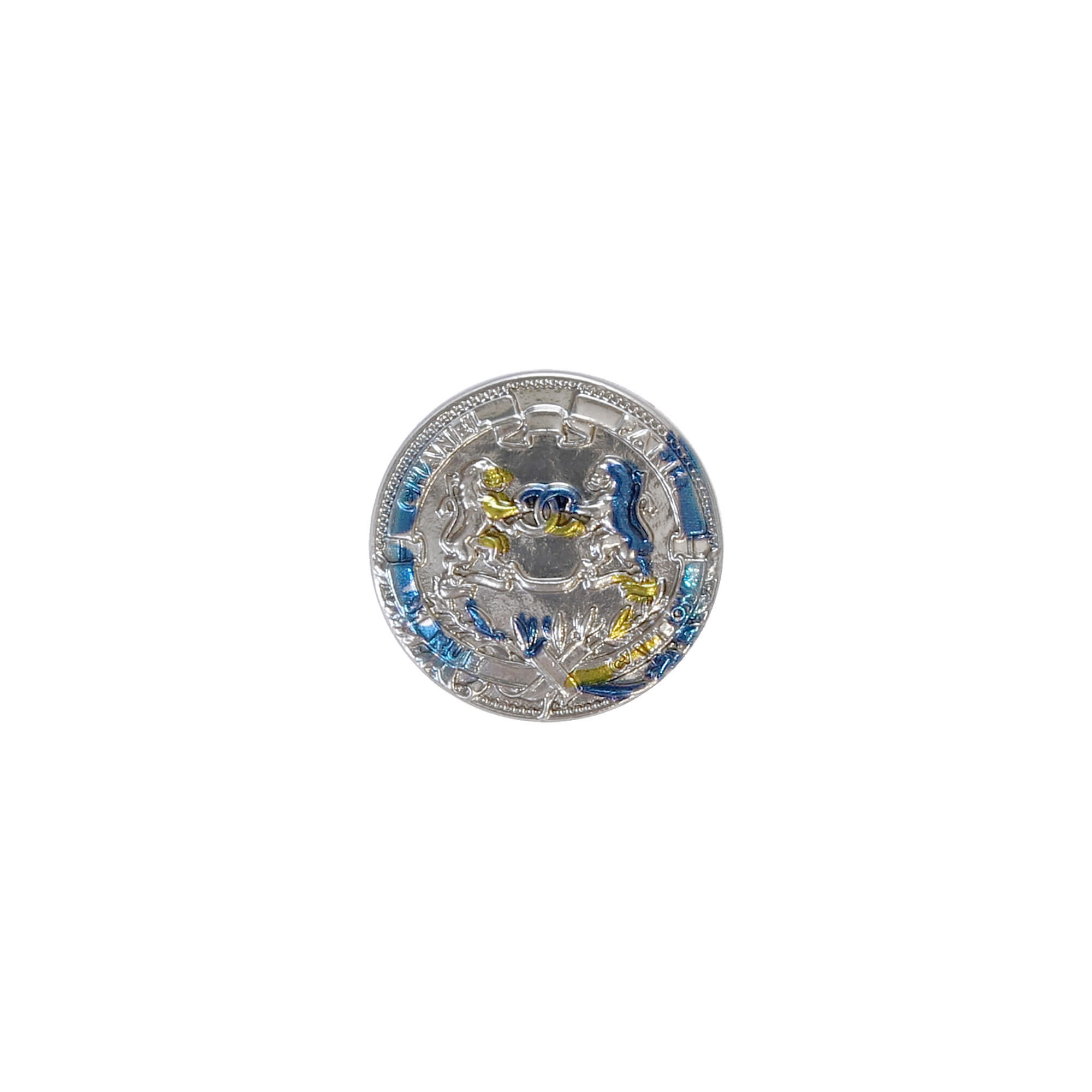 Пуговицы Chanel RESORT 2020 Ø1,8 см, цвет Голубой