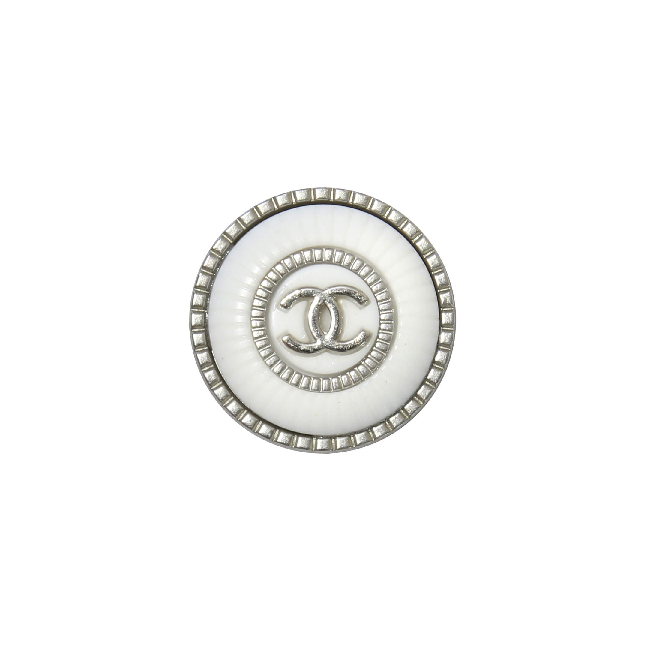Пуговицы Chanel Resort 2020 Ø2,4 см, цвет Белый