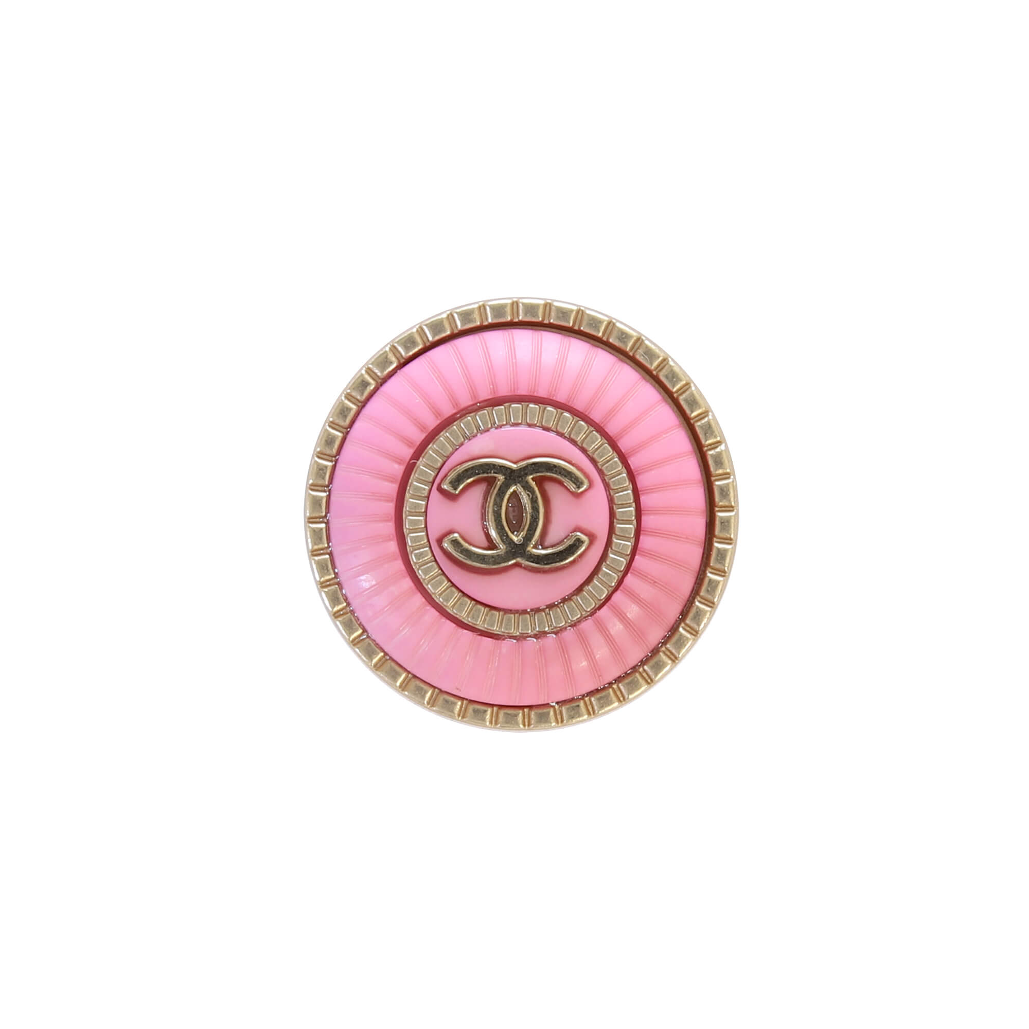 Пуговицы Chanel SS 2021 Ø2,4 см, цвет Розовый