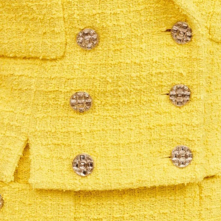 Пуговицы Chanel SS 2022 Ø1,8 см, цвет Желтый, фото 3
