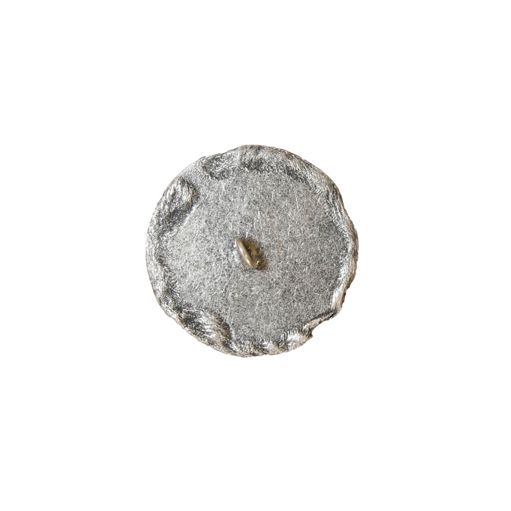 Пуговицы металл Ø2,5 см, цвет Серебро, фото 1