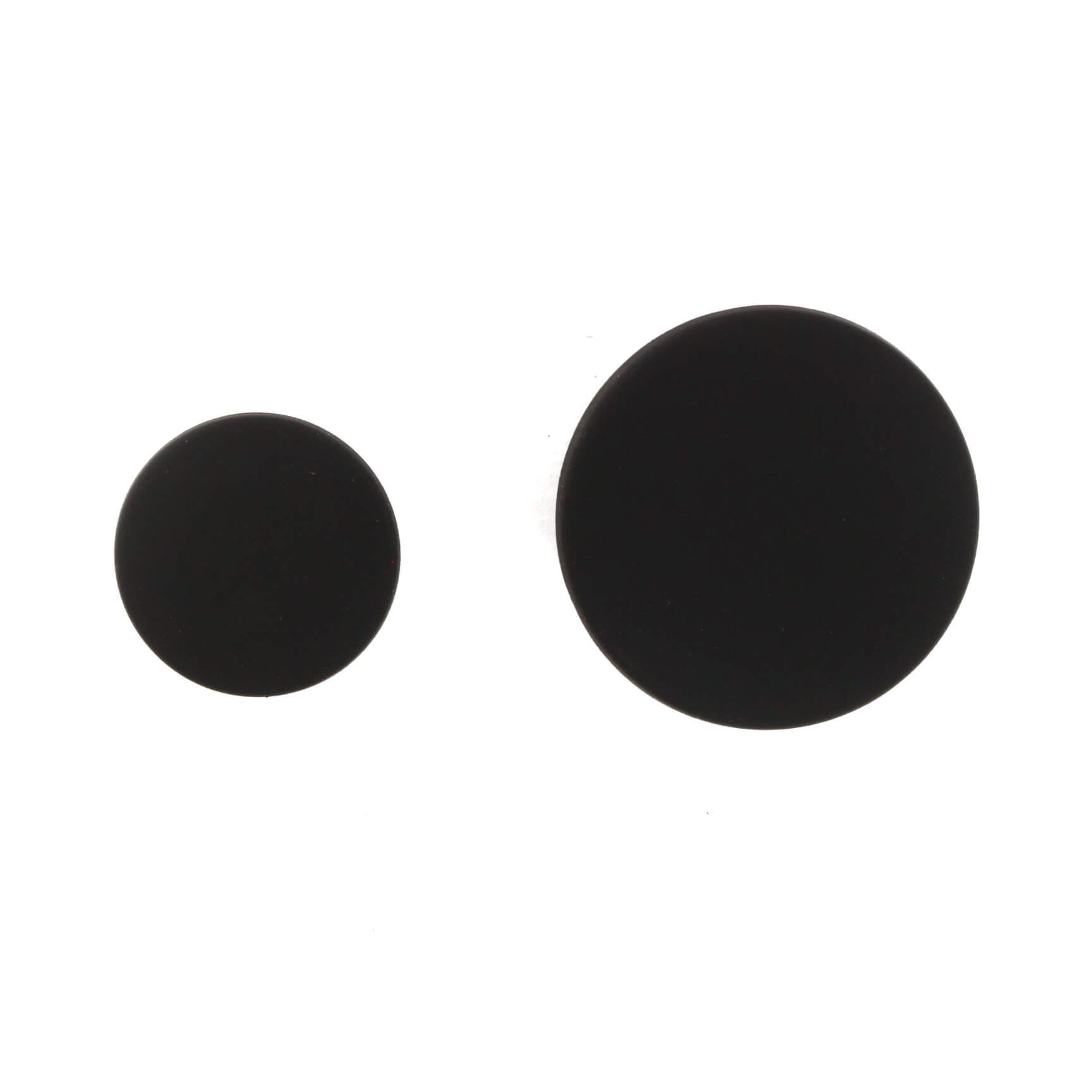 Пуговицы металлические Ø2,3 см, цвет Черный, фото 1