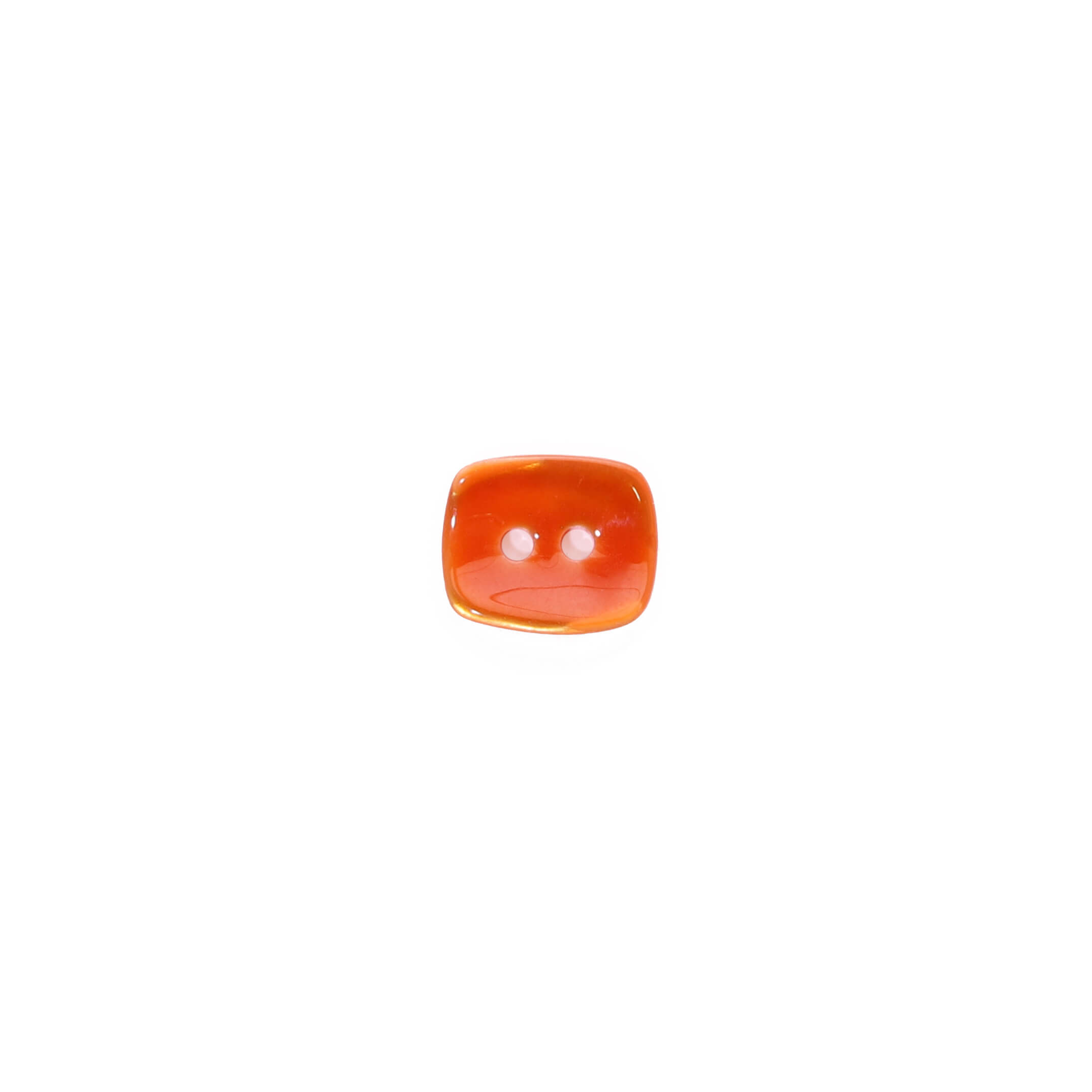 Пуговицы на прокол 1,2х1,0 см, цвет Оранжевый