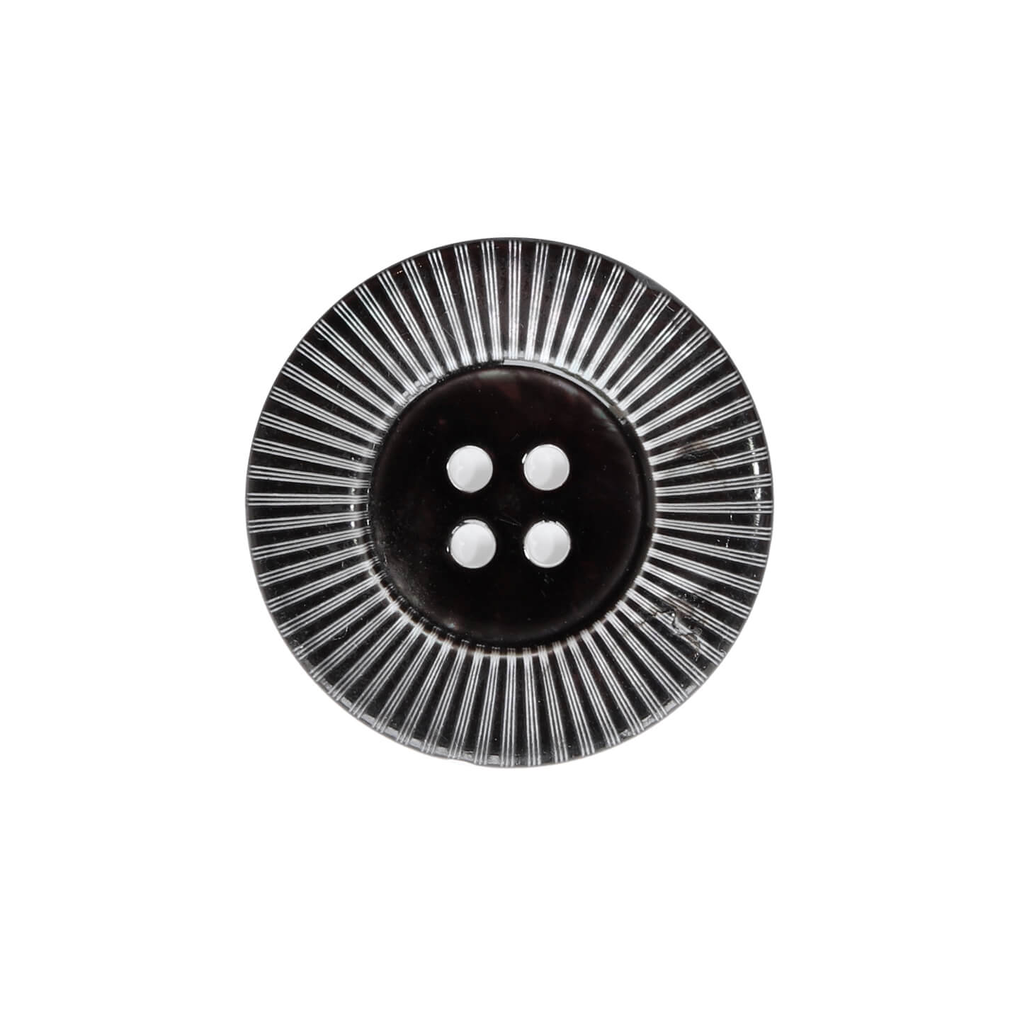 Пуговицы на прокол Ø3,1, цвет Черно-белый