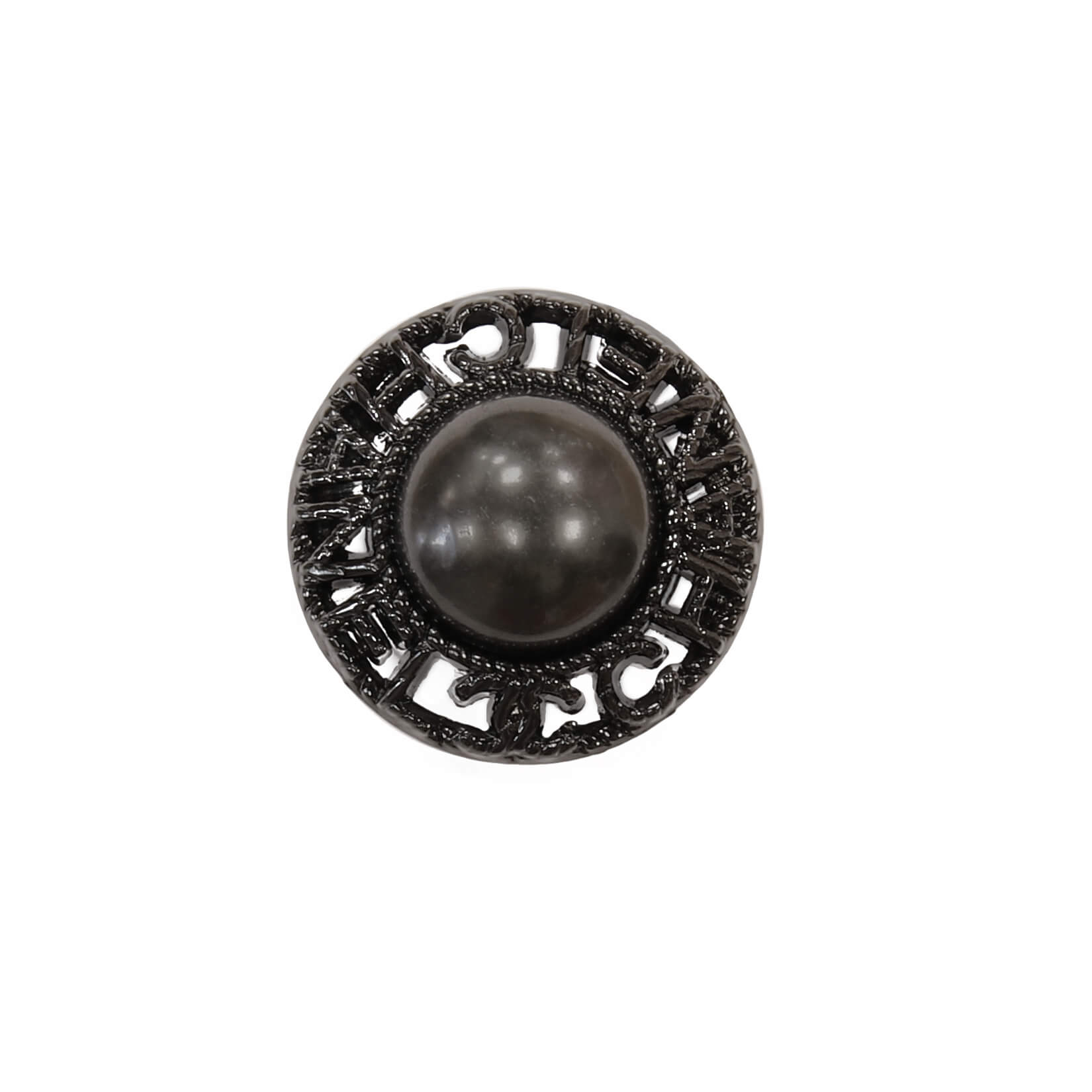 Пуговицы жемчужные Chanel Ø2,2, цвет Серый
