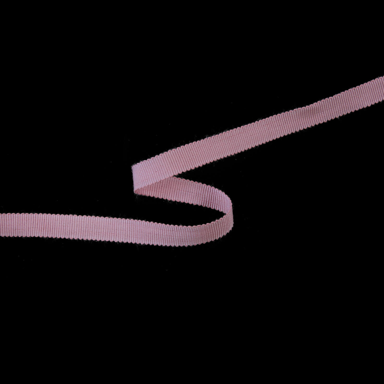 Репсовая лента 1 см, цвет Розовый