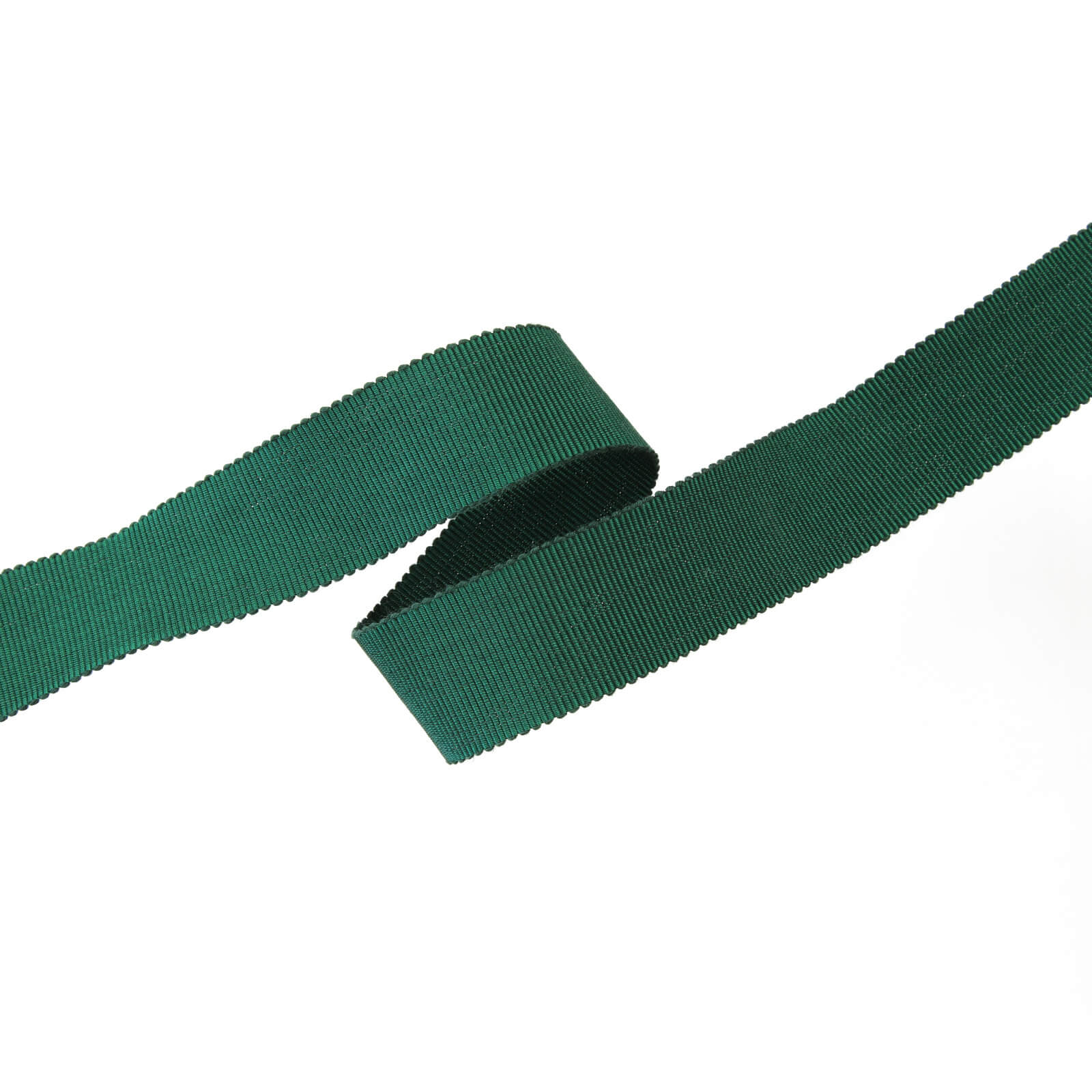 Репсовая лента 2,3 см, цвет Зеленый