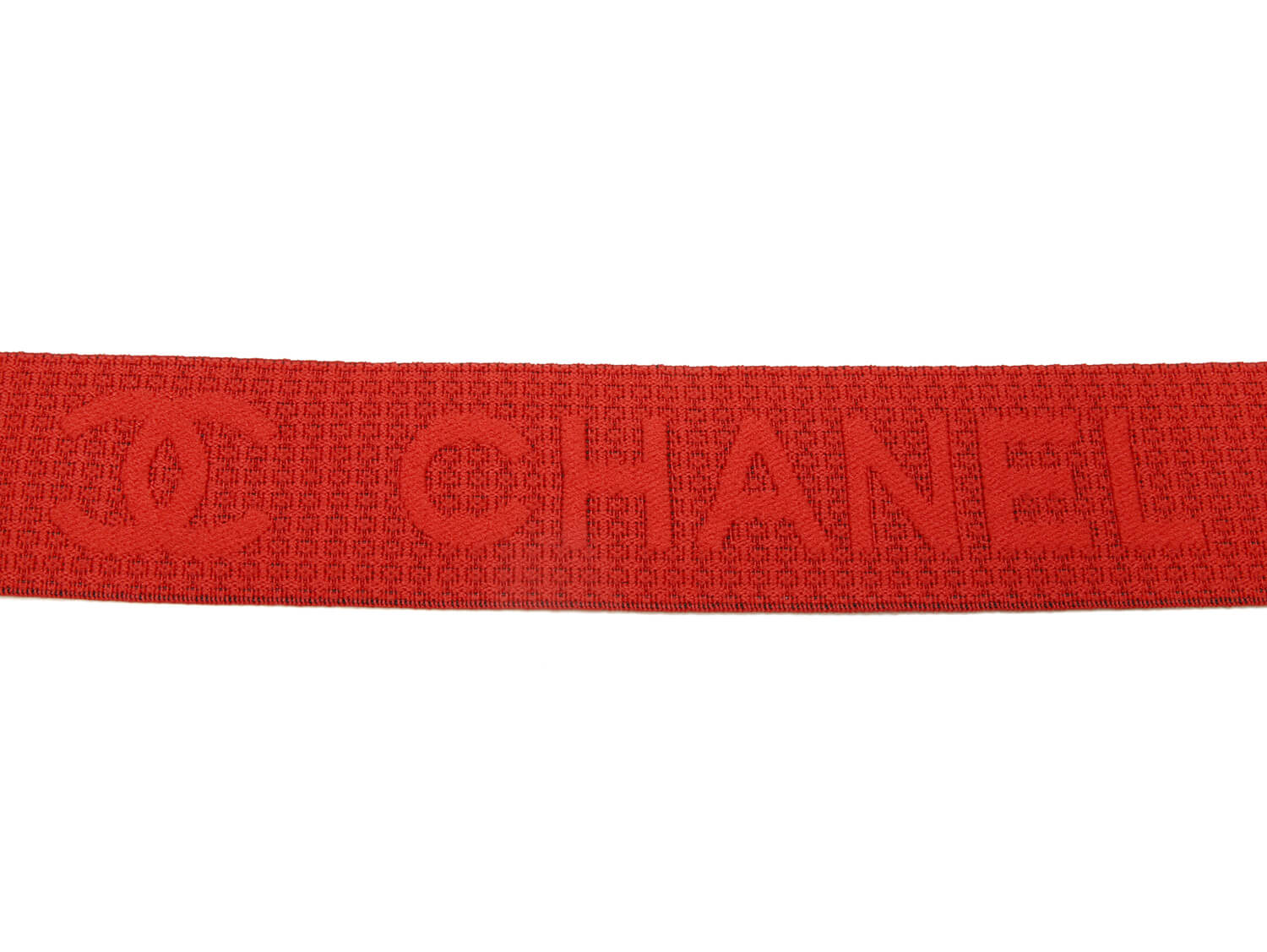 Резинка Chanel 4 см, цвет Красный