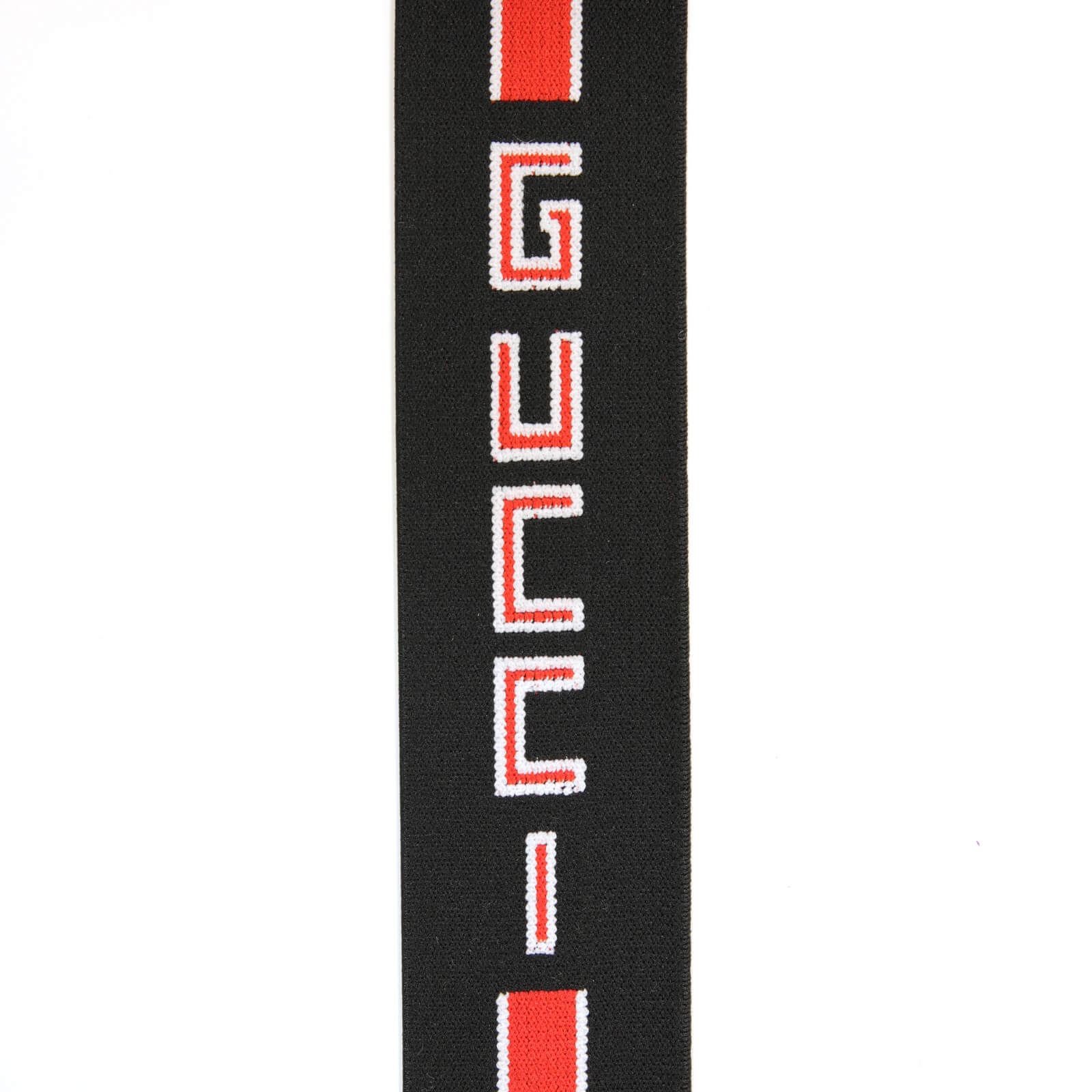 Резинка Gucci 4 см, цвет Черно-белый