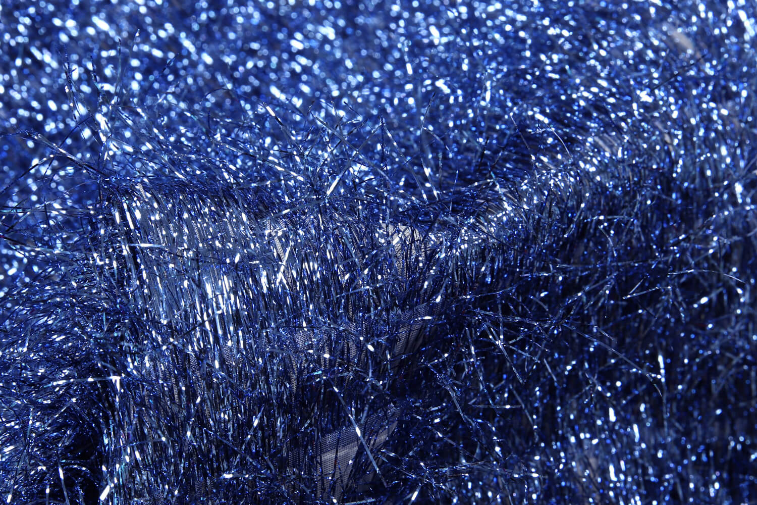 Жаккард шелковый с люрексовой бахромой Gucci, цвет Синий, фото 2