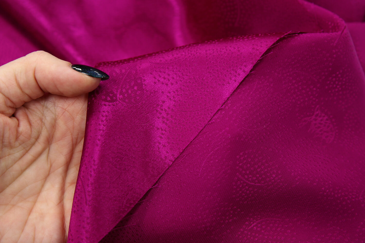 Шёлк жаккардовый Balenciaga, цвет Розовый, фото 1