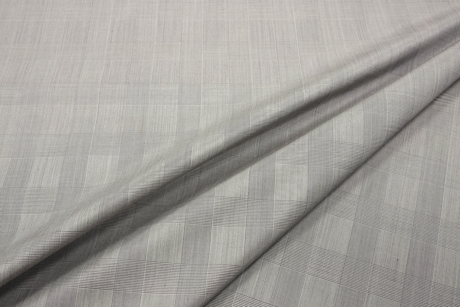 Шелковая плащевая ткань с пропиткой Zegna, цвет Серый