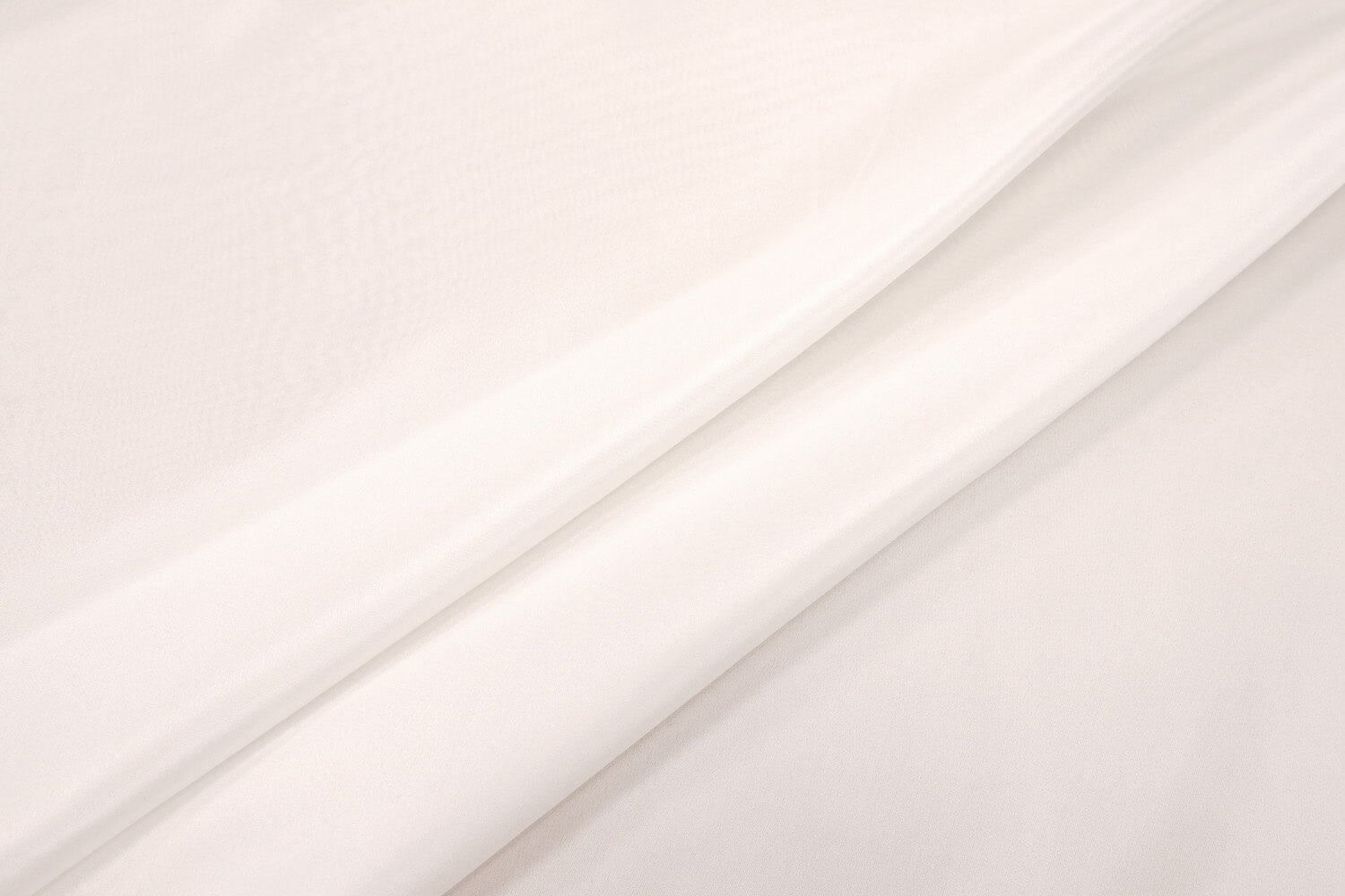 Шелковая подкладочная ткань, цвет Белый