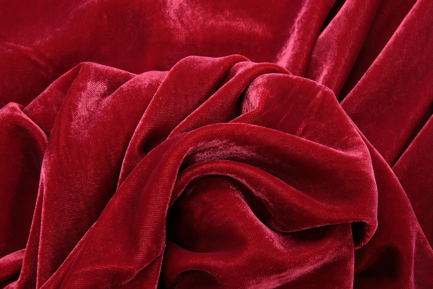 Шелковый бархат Khaite, цвет Красный, фото 1