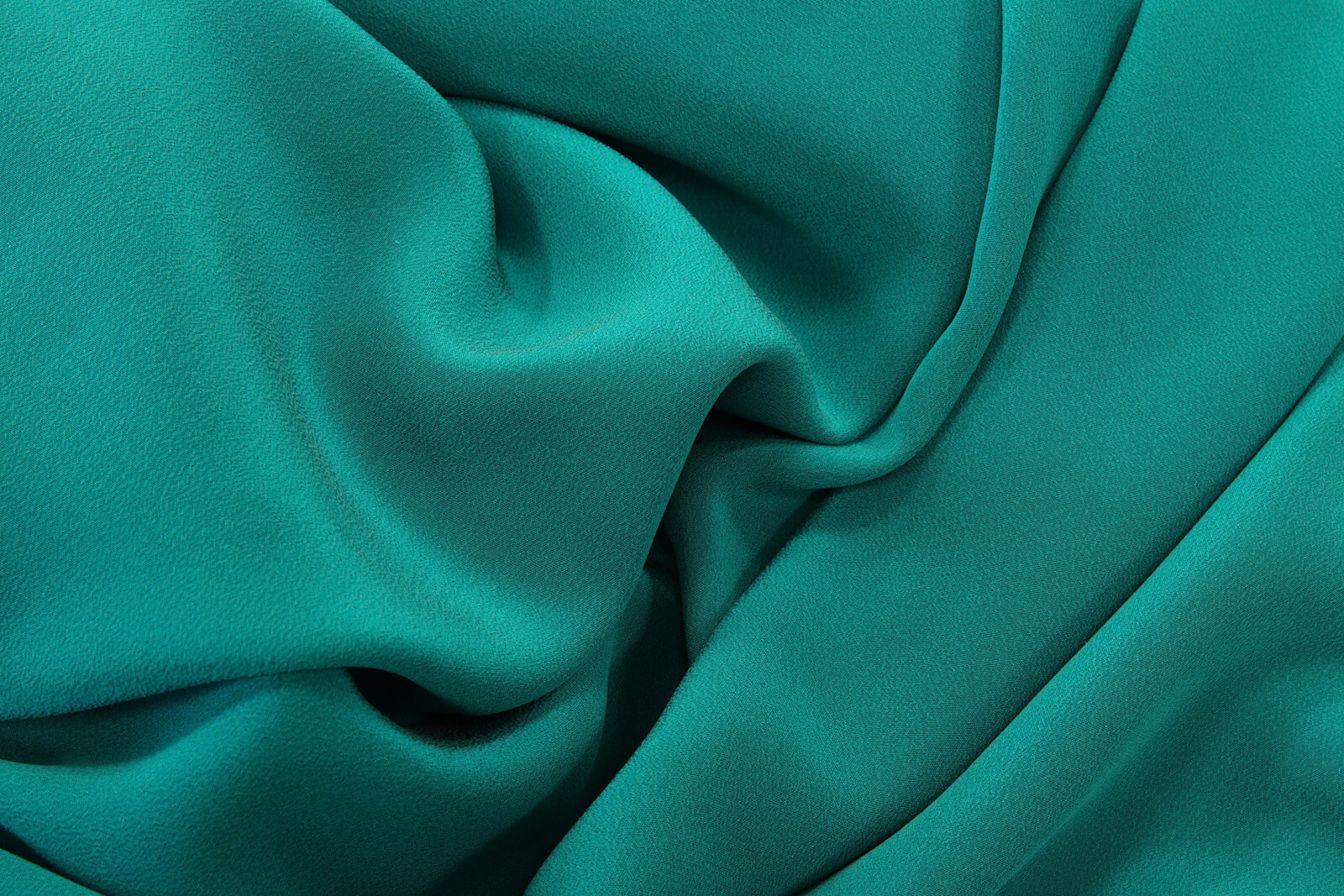 Шелковый крепдешин Alexander McQueen, цвет Зеленый, фото 1