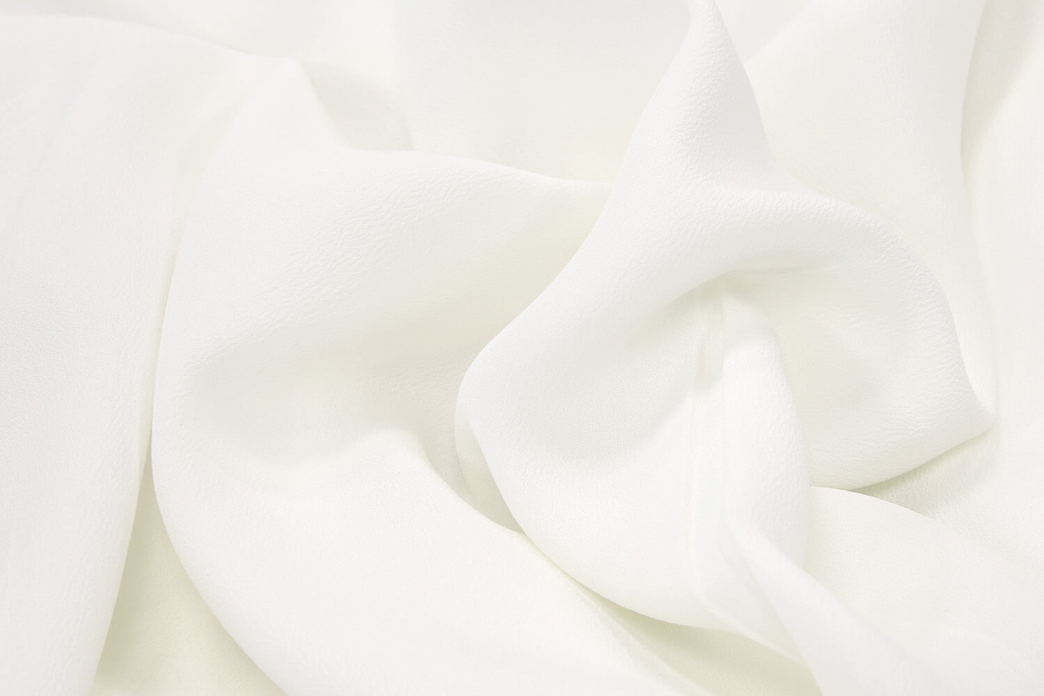 Шелковый крепдешин Max Mara, цвет Белый, фото 1