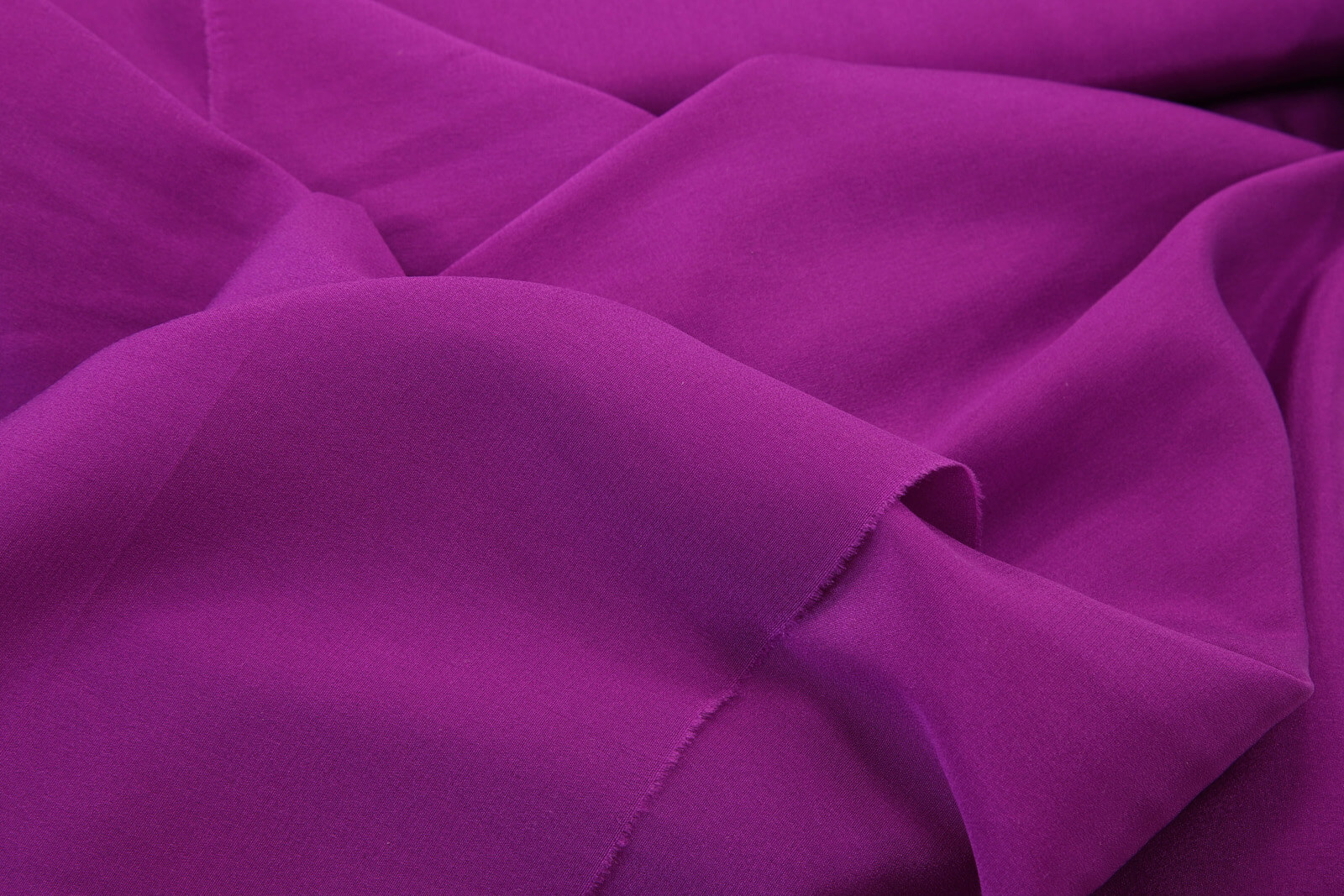 Шелковый крепдешин Nina Ricci, цвет Фиолетовый, фото 1