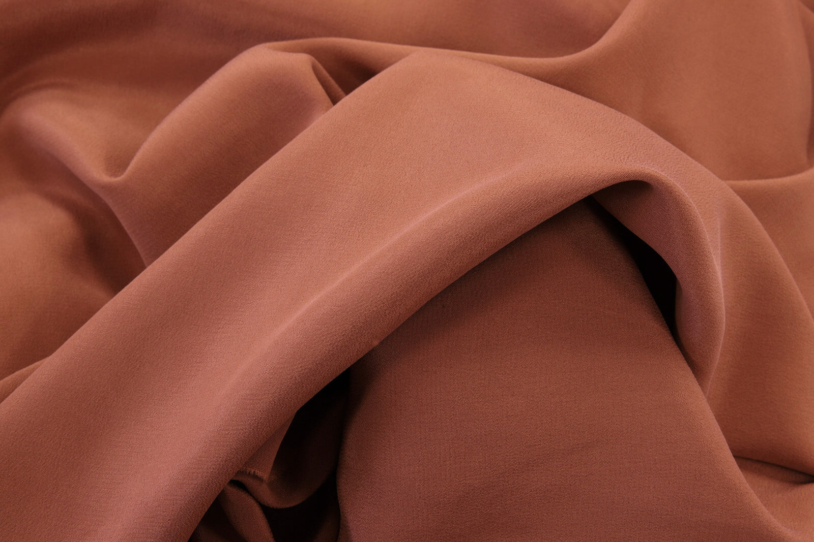 Шелковый крепдешин Roberto Cavalli, цвет Коричневый, фото 1