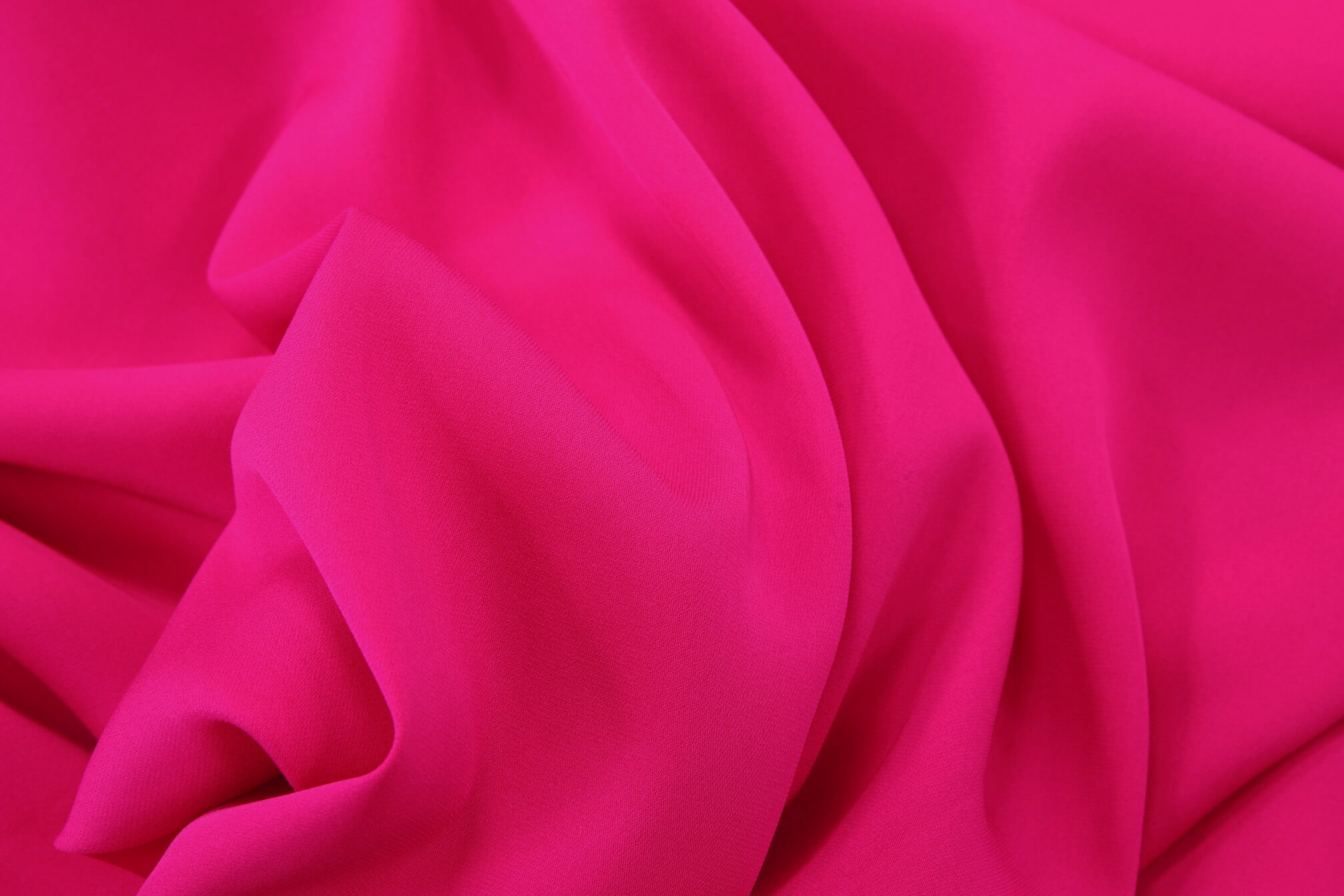 Шелковый крепдешин Valentino, цвет Розовый, фото 1