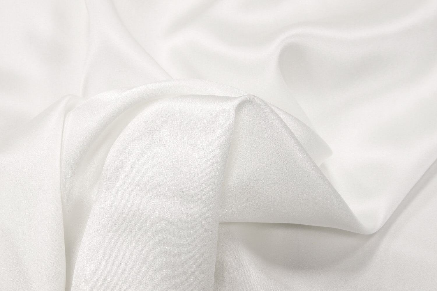 Шелковый сатин Alessandra Rich, цвет Белый, фото 1