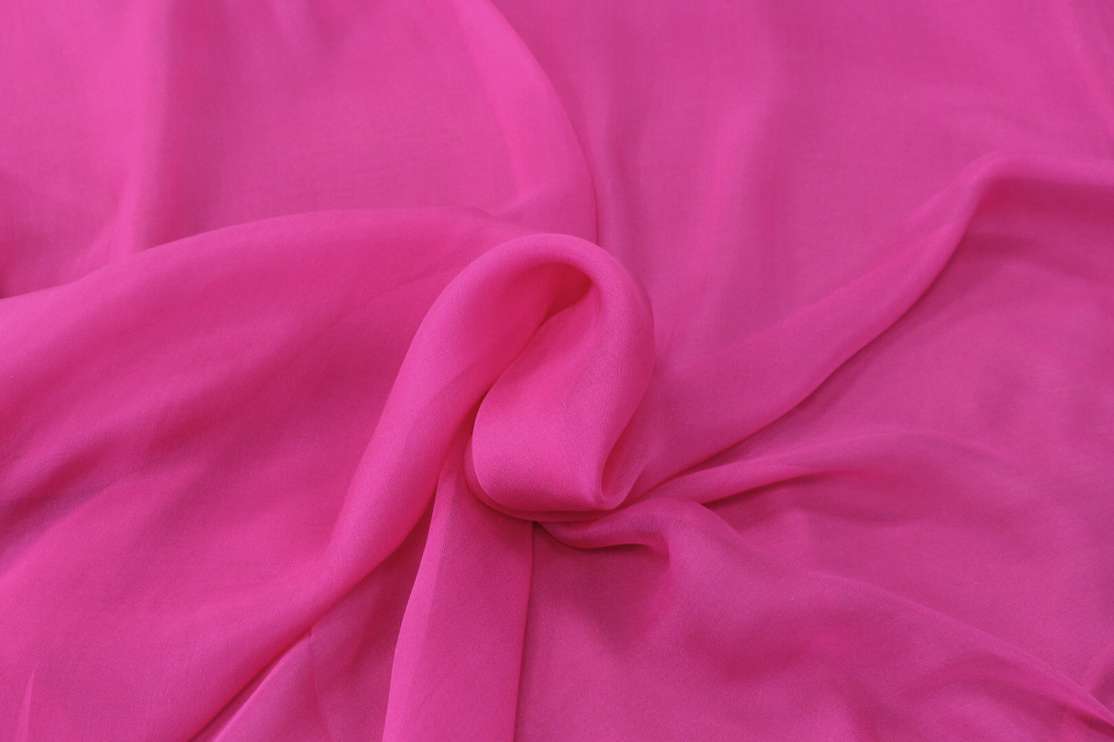 Шелковый шифон, цвет Розовый