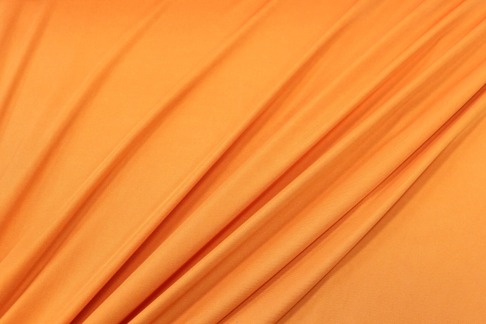 Шелковый трикотаж, цвет Оранжевый
