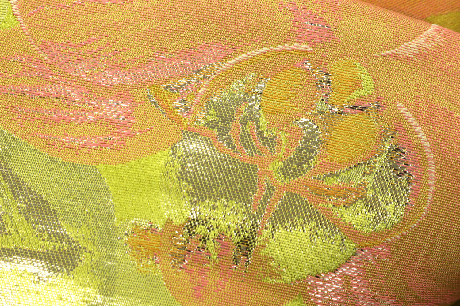 Шелковый жаккард Lanvin, цвет Желтый, фото 2