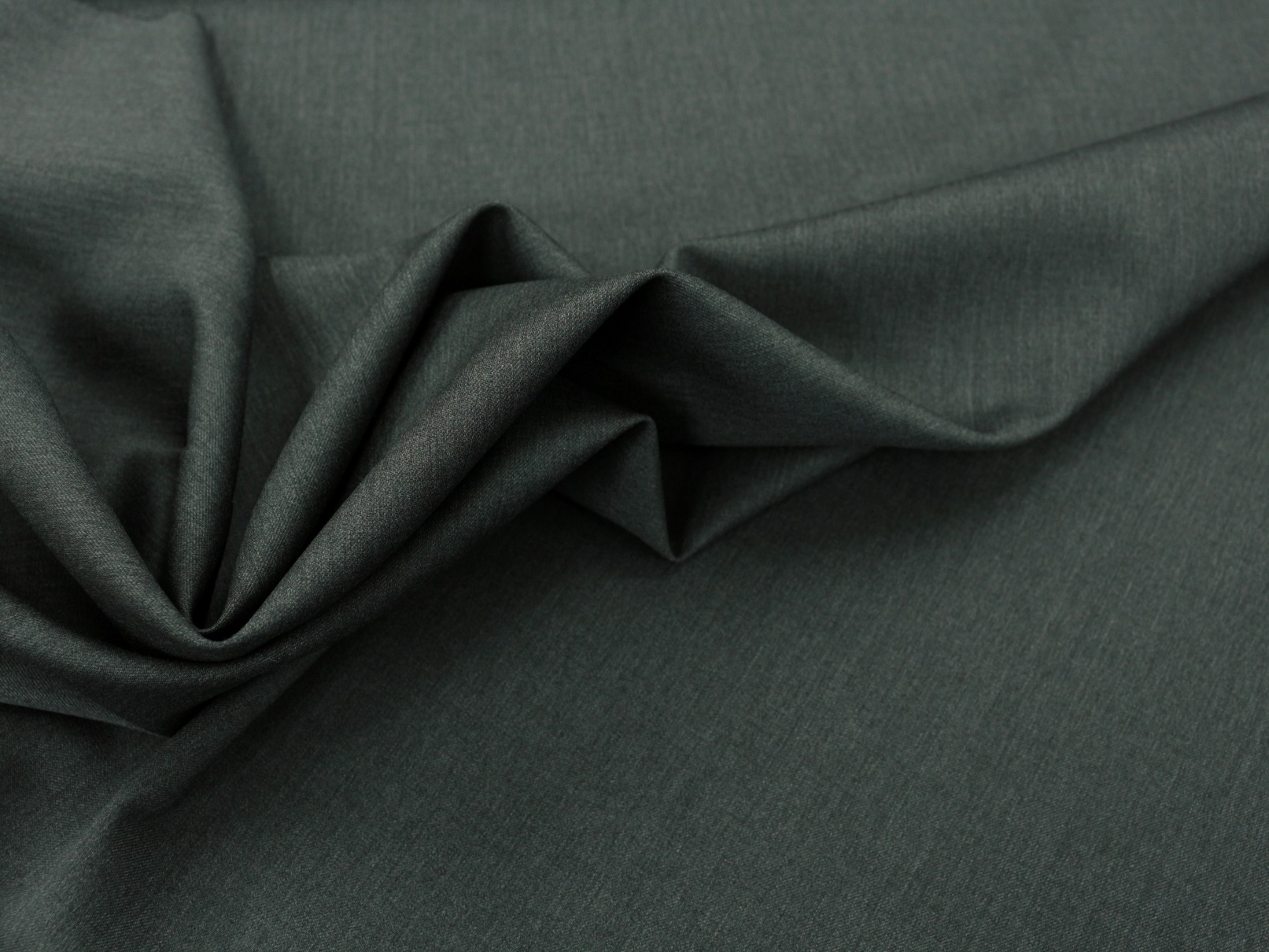 Шерстяная ткань, цвет Серый