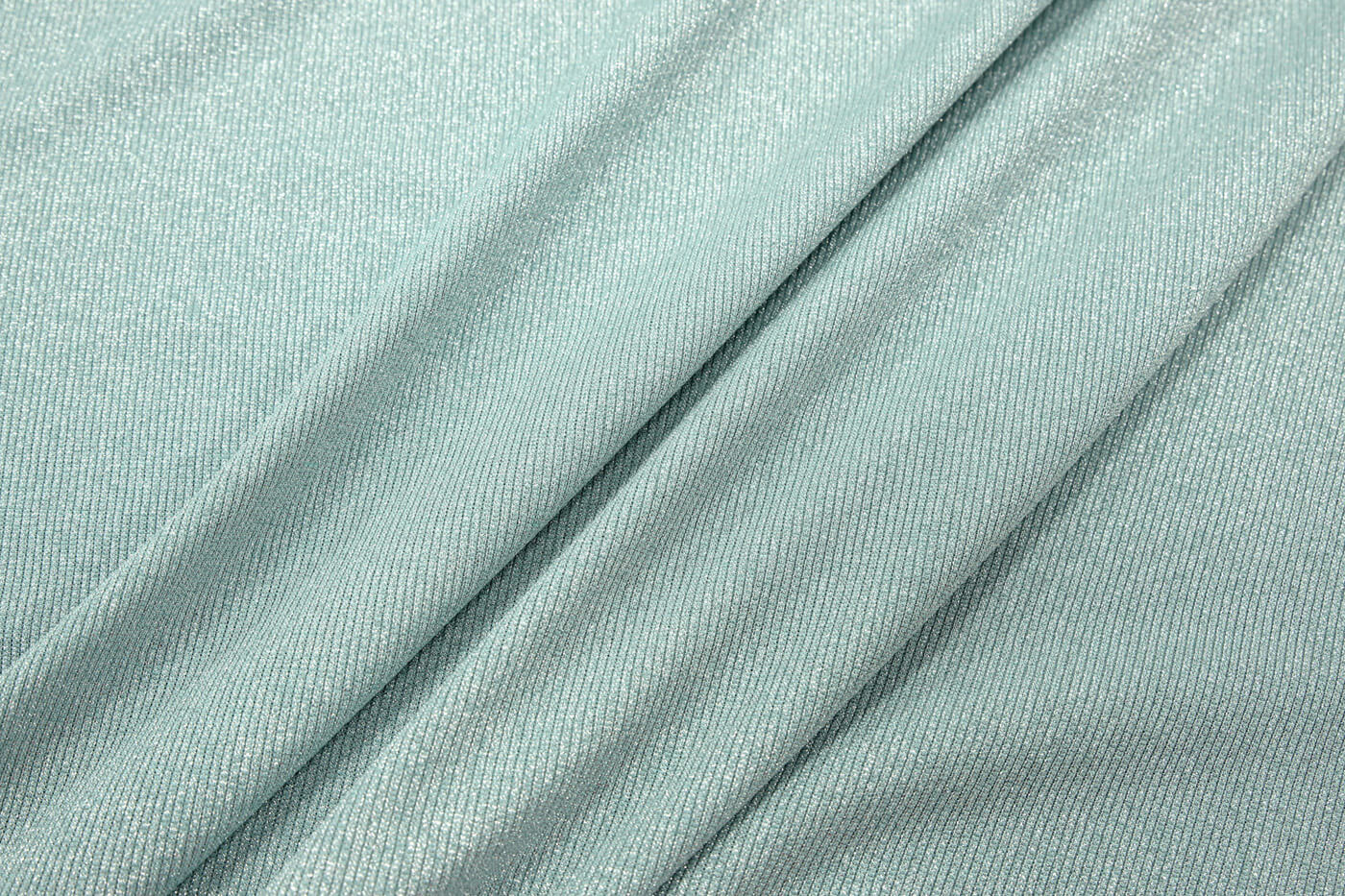 Трикотаж резинка с люрексом Etro, цвет Голубой, фото 2