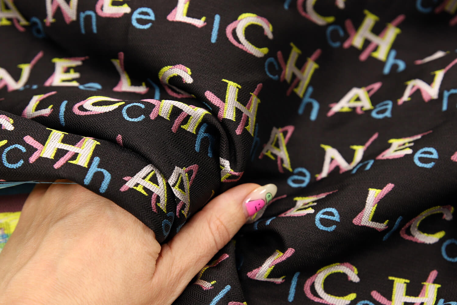 Жаккард Chanel , цвет Мультицвет, фото 1