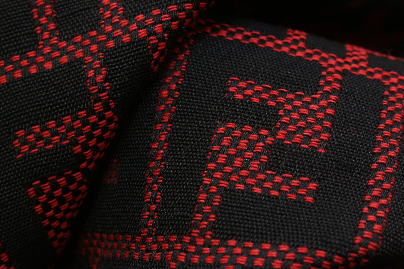 Жаккард Fendi с логотипами, цвет Красный, фото 1