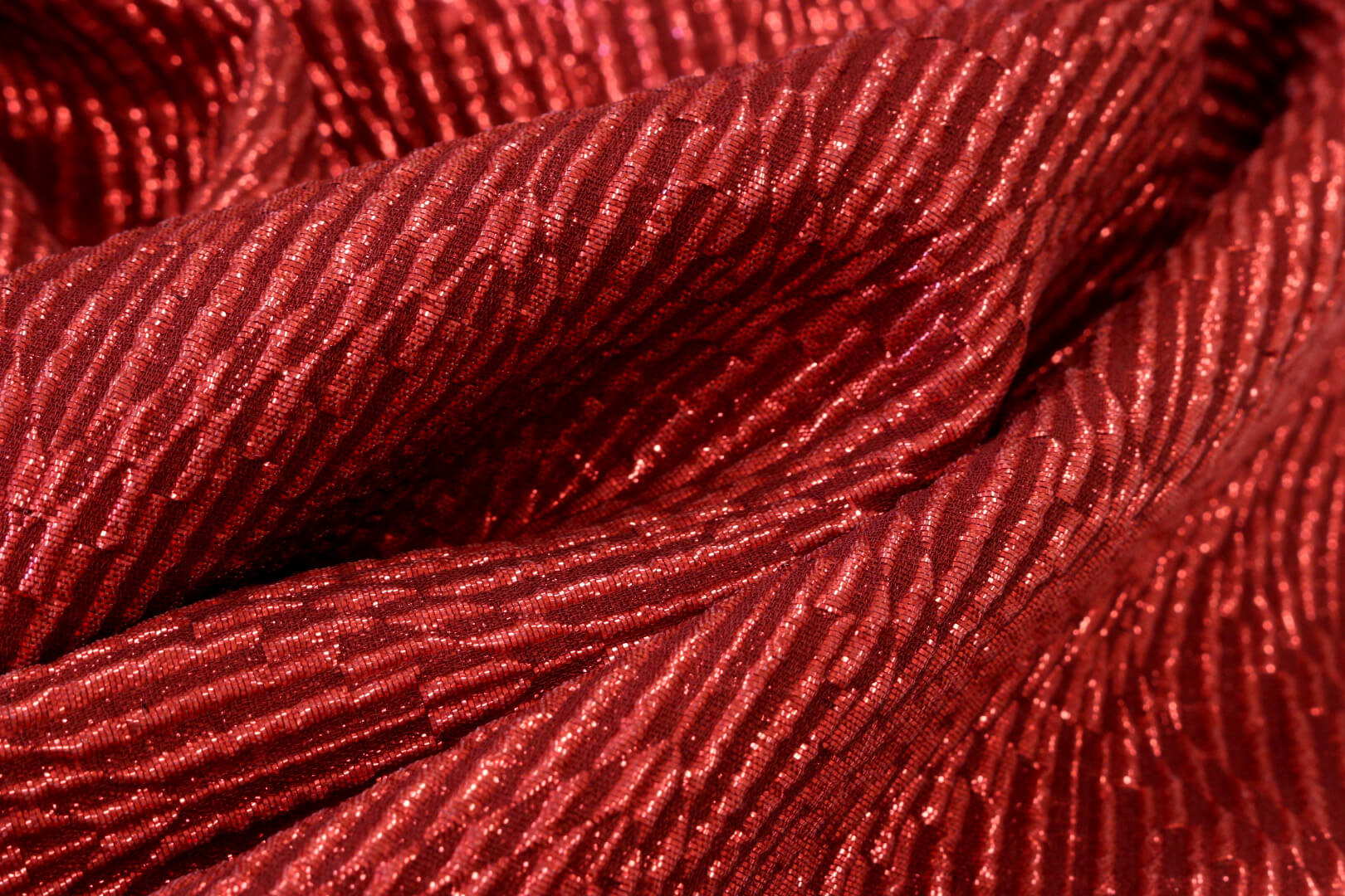 Жаккард Louis Vuiton, цвет Красный, фото 1