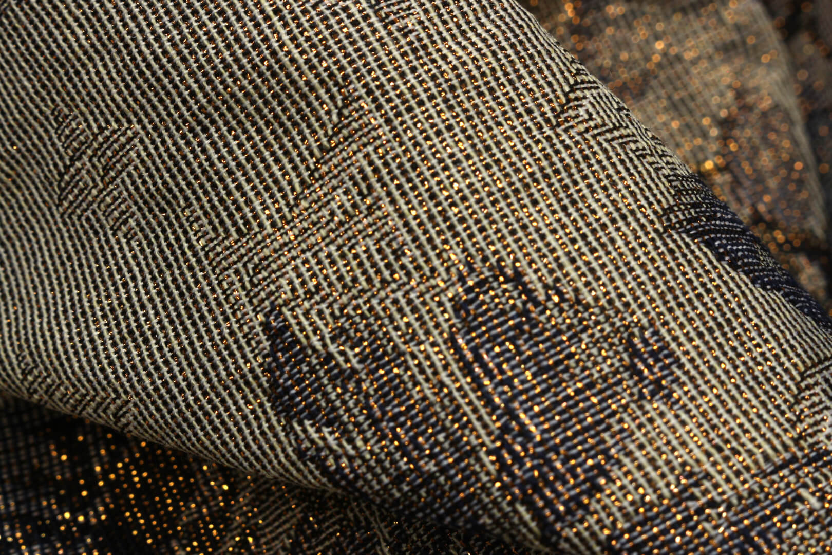 Жаккард Louis Vuitton с логотипами, цвет Бежевый, фото 1