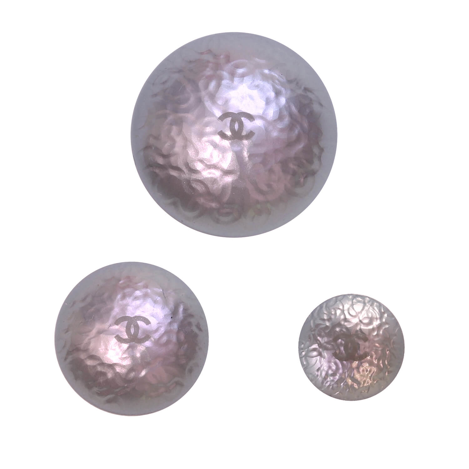 Жемчужные пуговицы Chanel Ø1,2 см, цвет Розовый, фото 1