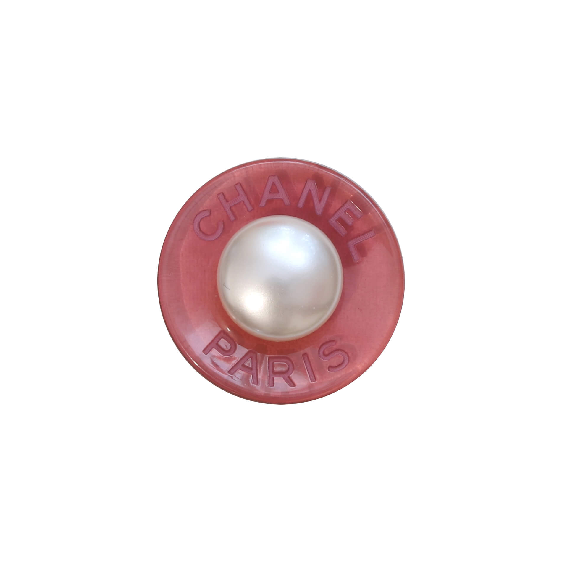 Жемчужные пуговицы Chanel Ø2,4 см, цвет Розовый