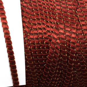 Декоративный шнур 4 мм, цвет Красный