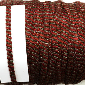 Декоративный шнур 5 мм, цвет Красный